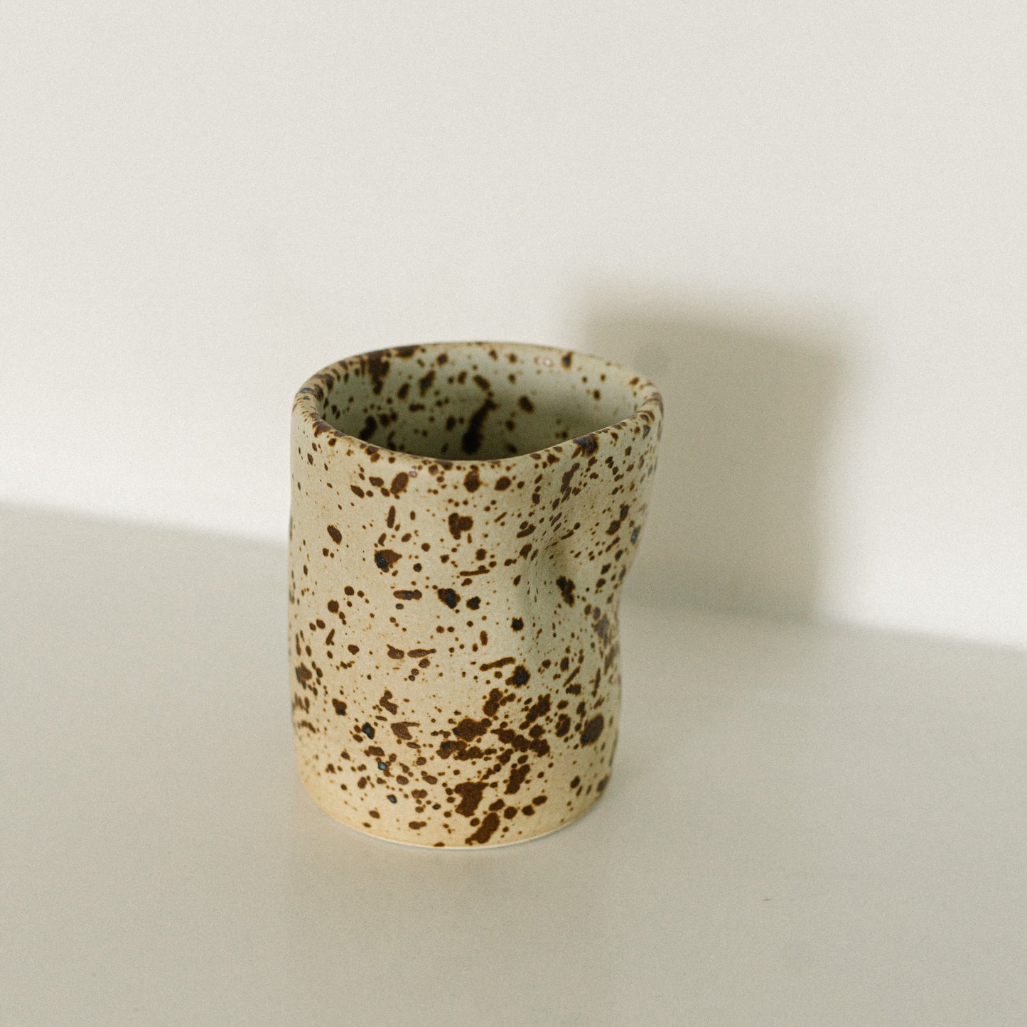 Handmade ceramic coffee and matcha cup, casa azua