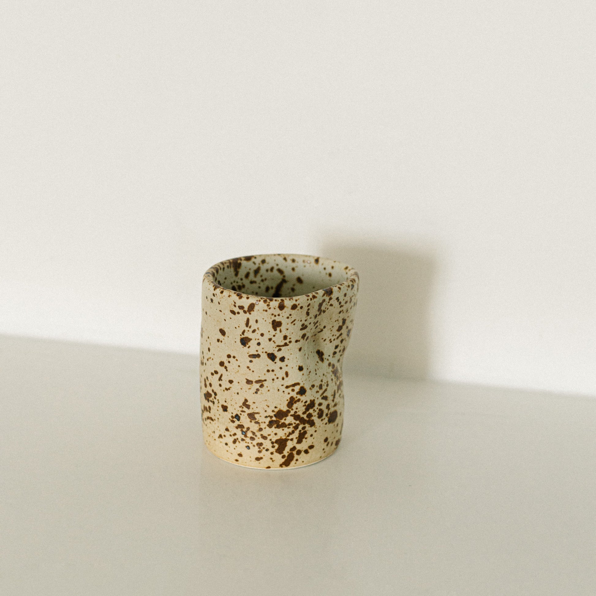 Handmade ceramic coffee and matcha cup, casa azua
