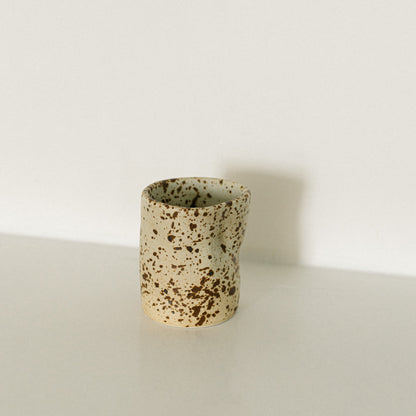 Handmade ceramic coffee and matcha cup, casa azua