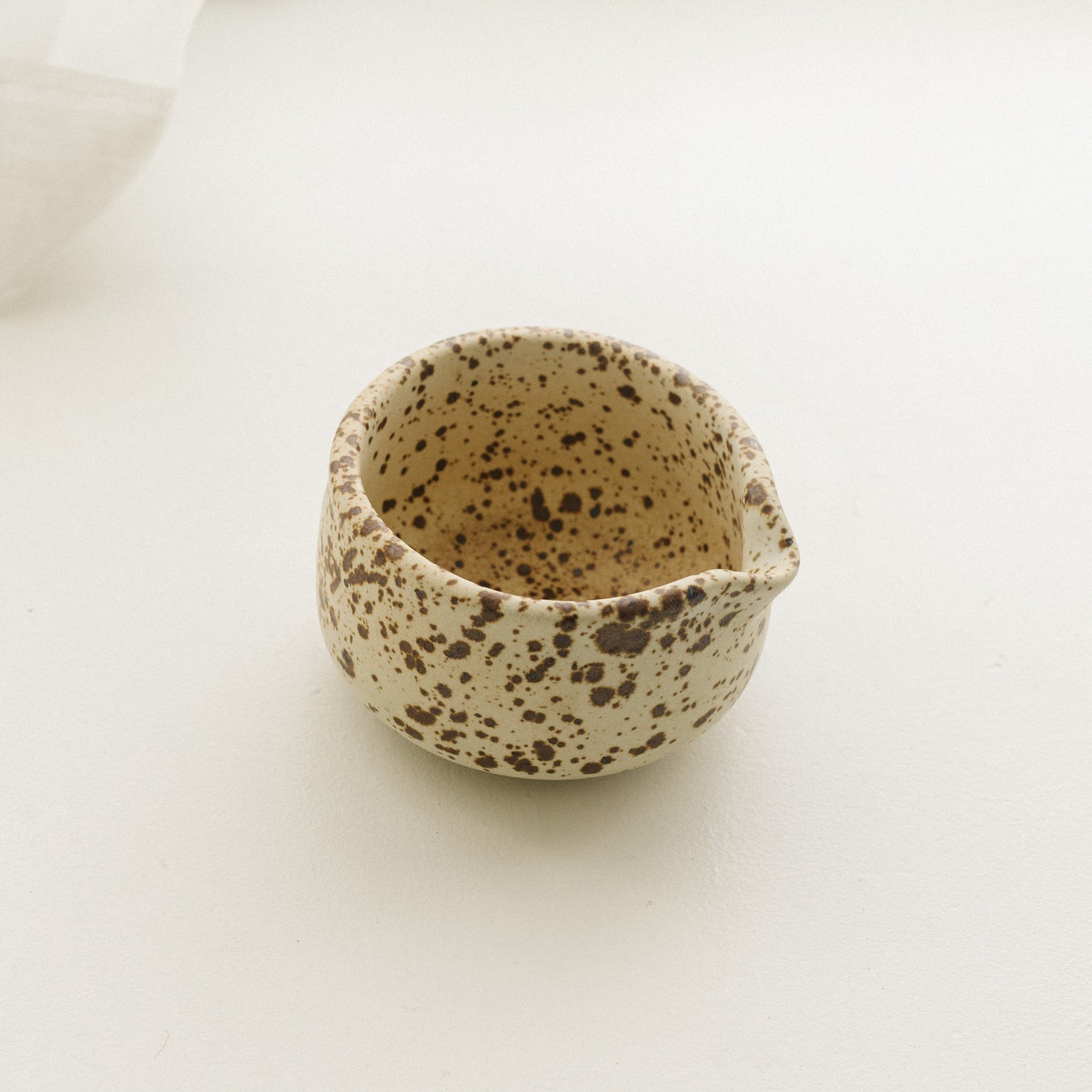 handmade ceramic matcha bowl