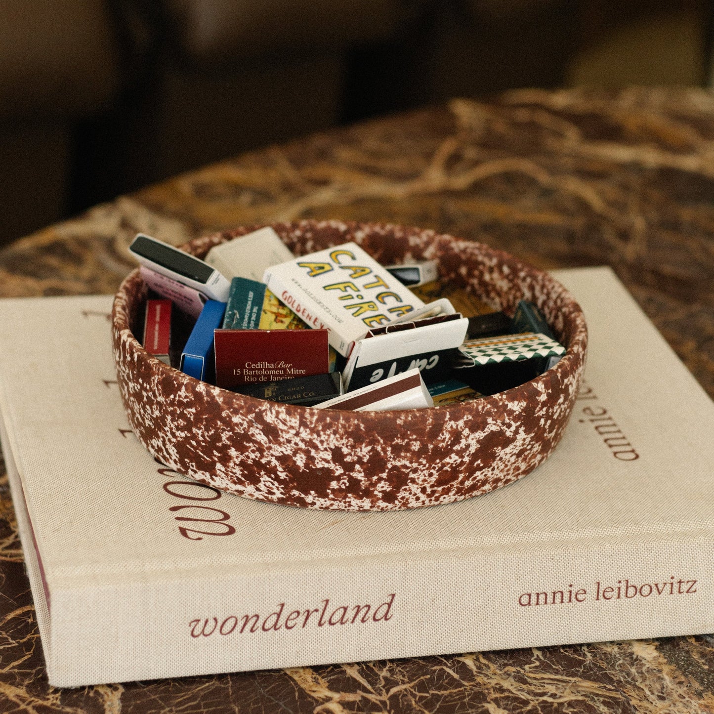 Handmade ceramic modern bowl, home decor piece. Stoneware.