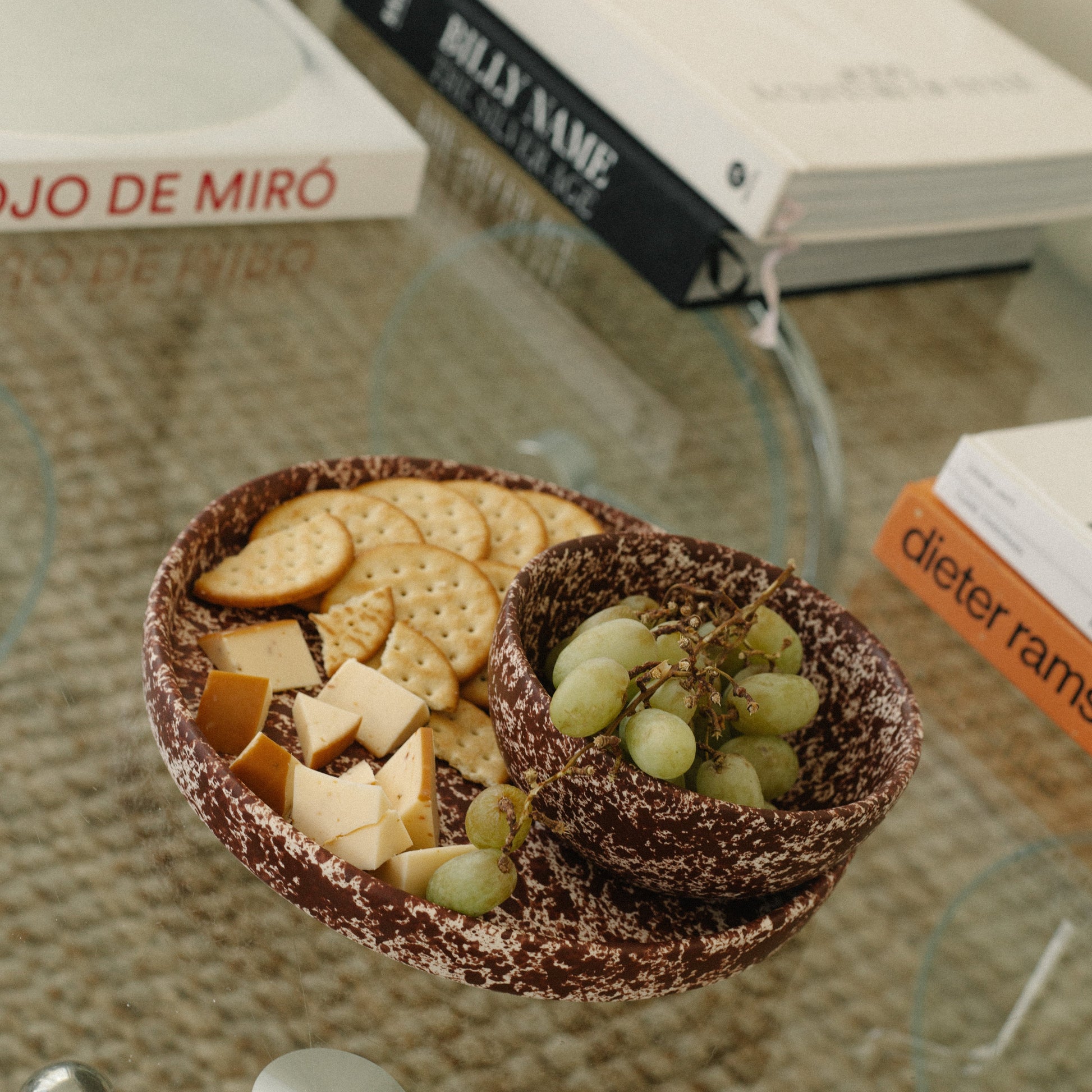 Handmade ceramic platter or tray