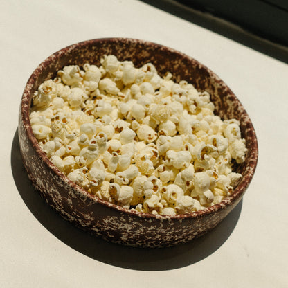 Handmade ceramic modern bowl, home decor piece. Stoneware.