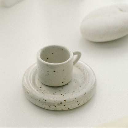 Vanilla Cortado Mug & Saucer