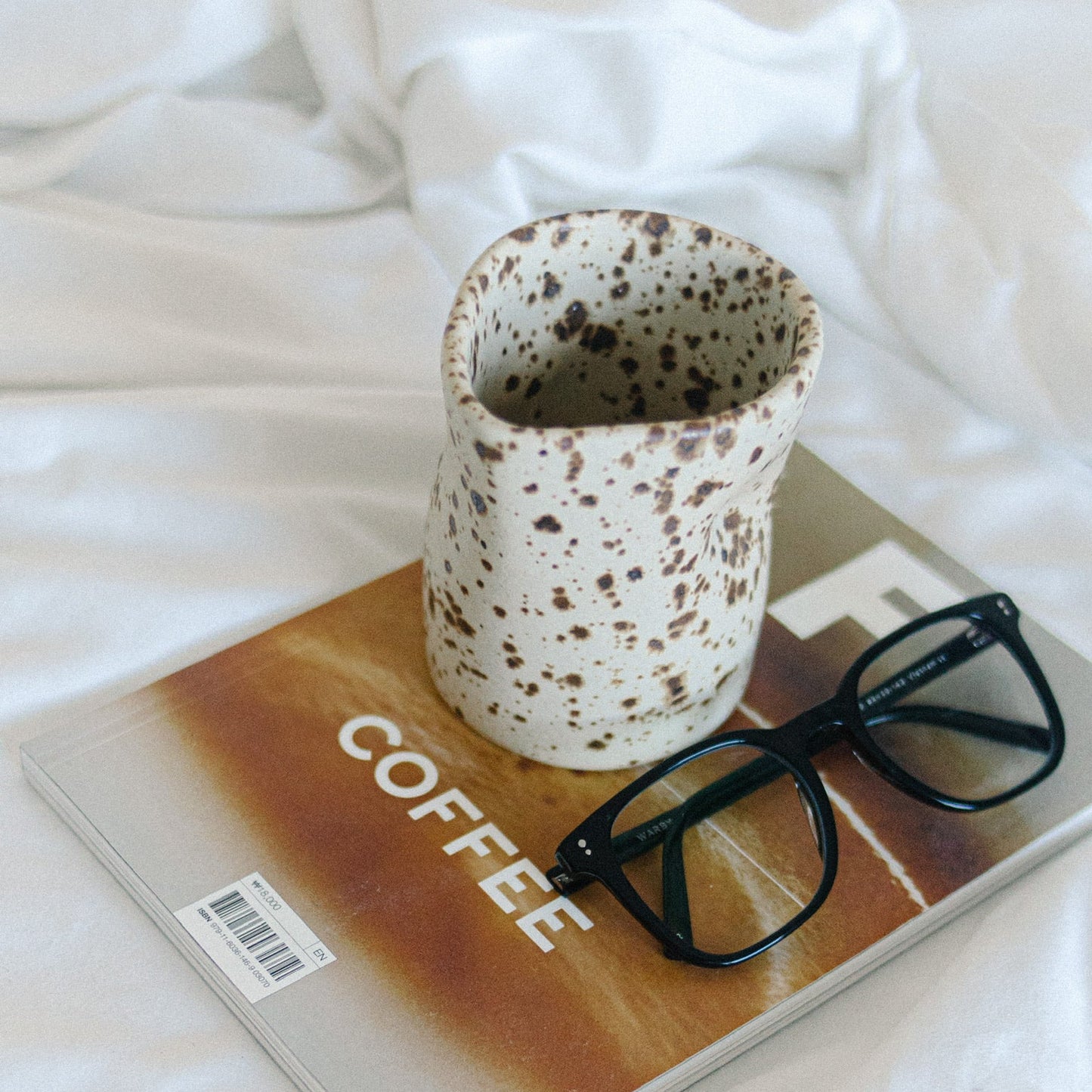Handmade ceramic coffee cup, casa azua