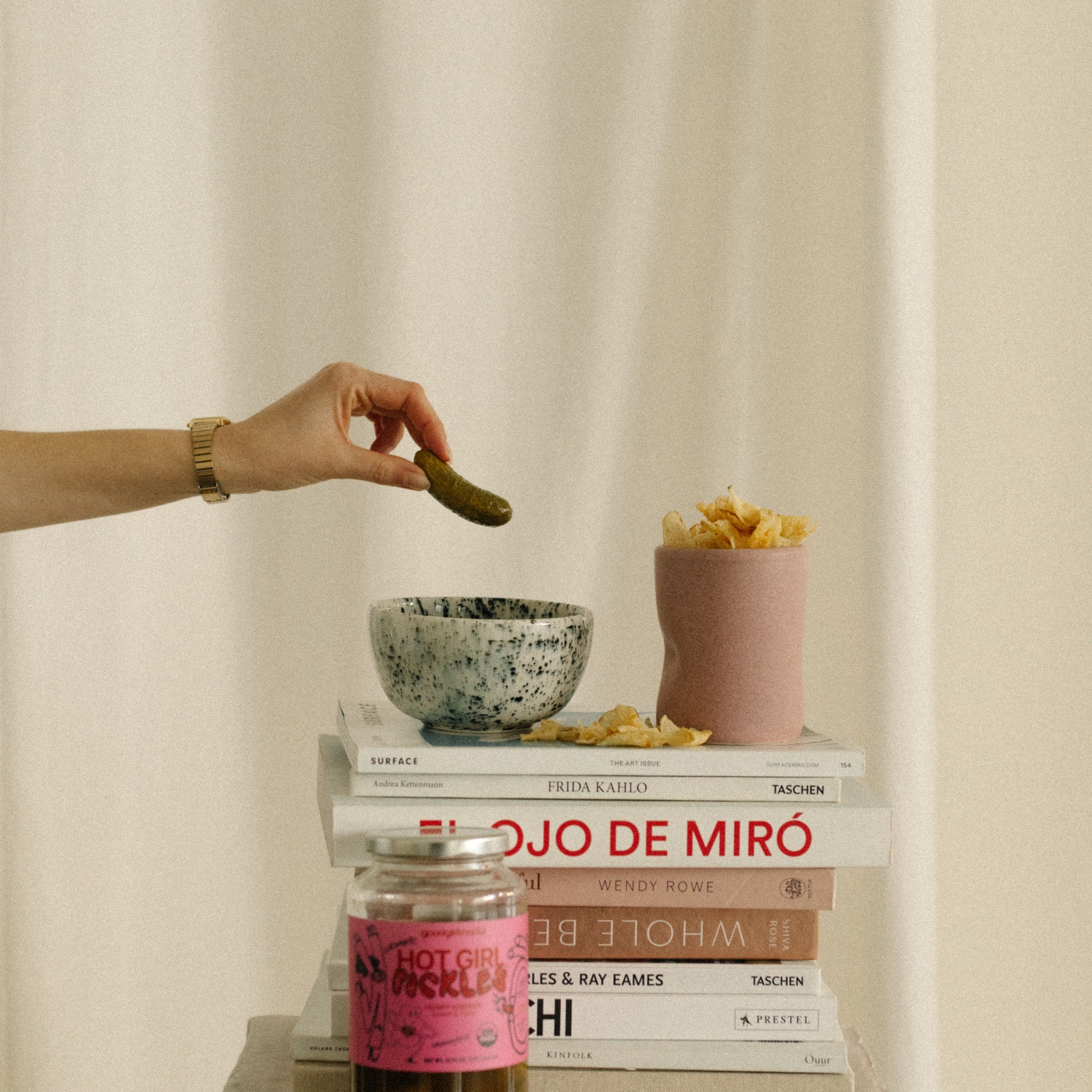 handmade ceramic stoneware bowl, snacks bowl plate