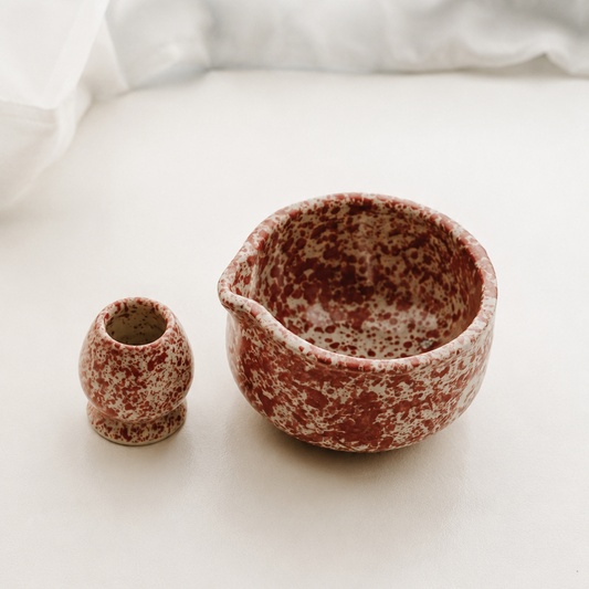 handmade matcha set